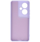 Modische farbige TPU-Hülle für OPPO Reno 11F, Lila