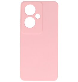 Coque TPU couleur tendance OPPO Reno 11F rose
