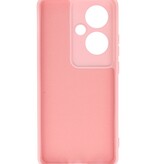 Fashion Color TPU Case for OPPO Reno 11F Pink