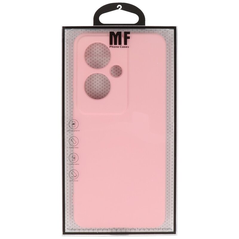 Fashion Color TPU Hoesje voor OPPO Reno 11F Roze