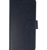 Bookstyle Wallet Cases Hoesje voor iPhone 16 Navy