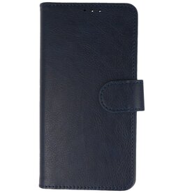 Bookstyle Wallet Cases Hoesje voor iPhone 16 Navy