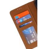 Étui portefeuille Bookstyle pour iPhone 16, bleu marine