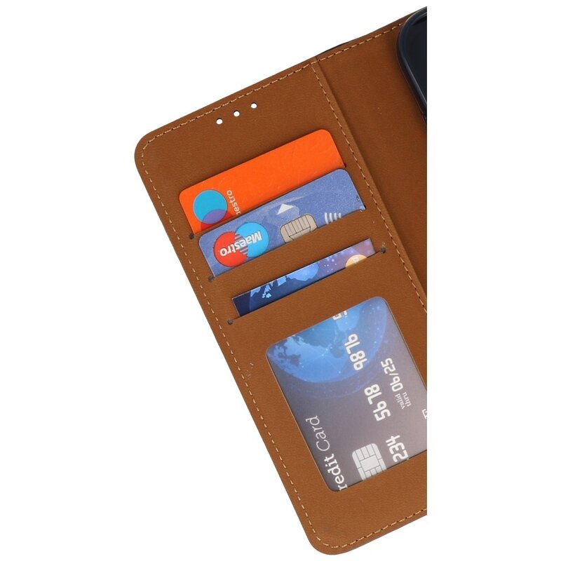 Bookstyle Wallet Cases Hoesje voor iPhone 16 Navy