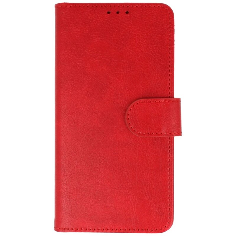 Bookstyle Wallet Cases Cover til iPhone 16 Rød