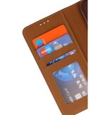 Bookstyle Wallet Cases Hülle für iPhone 16 Braun