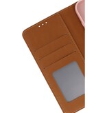 Étui portefeuille Bookstyle pour iPhone 16, or rose