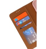 Bookstyle Wallet Cases Hoesje voor iPhone 16 Rose Goud