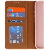 Bookstyle Wallet Cases Cover til iPhone 16 Rose Gold