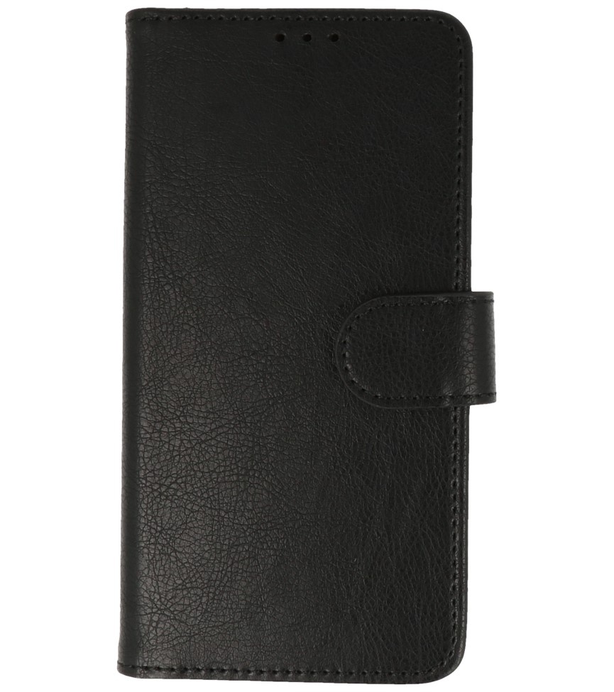 Bookstyle Wallet Cases Cover til iPhone 16 Plus Sort