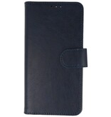 Funda Bookstyle Wallet Cases para iPhone 16 Plus Azul Marino