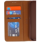 Funda Bookstyle Wallet Cases para iPhone 16 Plus Marrón