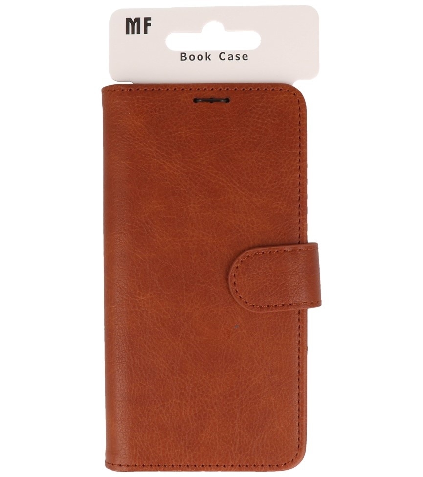 Étui portefeuille Bookstyle pour iPhone 16 Plus marron