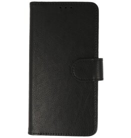 Bookstyle Wallet Cases Hoesje voor iPhone 16 Pro Zwart