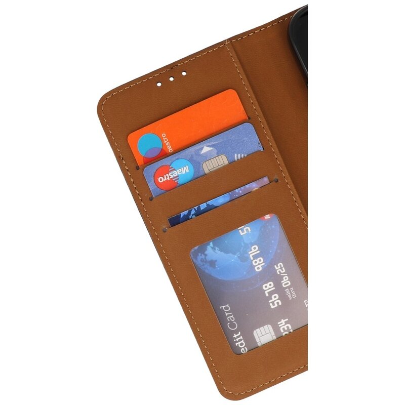 Custodia a portafoglio Bookstyle Custodia per iPhone 16 Pro nera