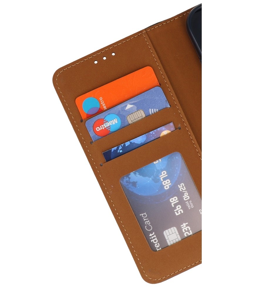 Bookstyle Wallet Cases Cover til iPhone 16 Pro Navy