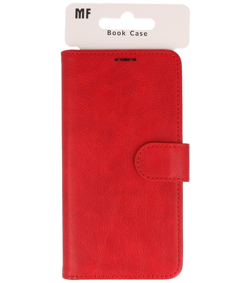 Bookstyle Wallet Cases Hoesje voor iPhone 16 Pro Rood