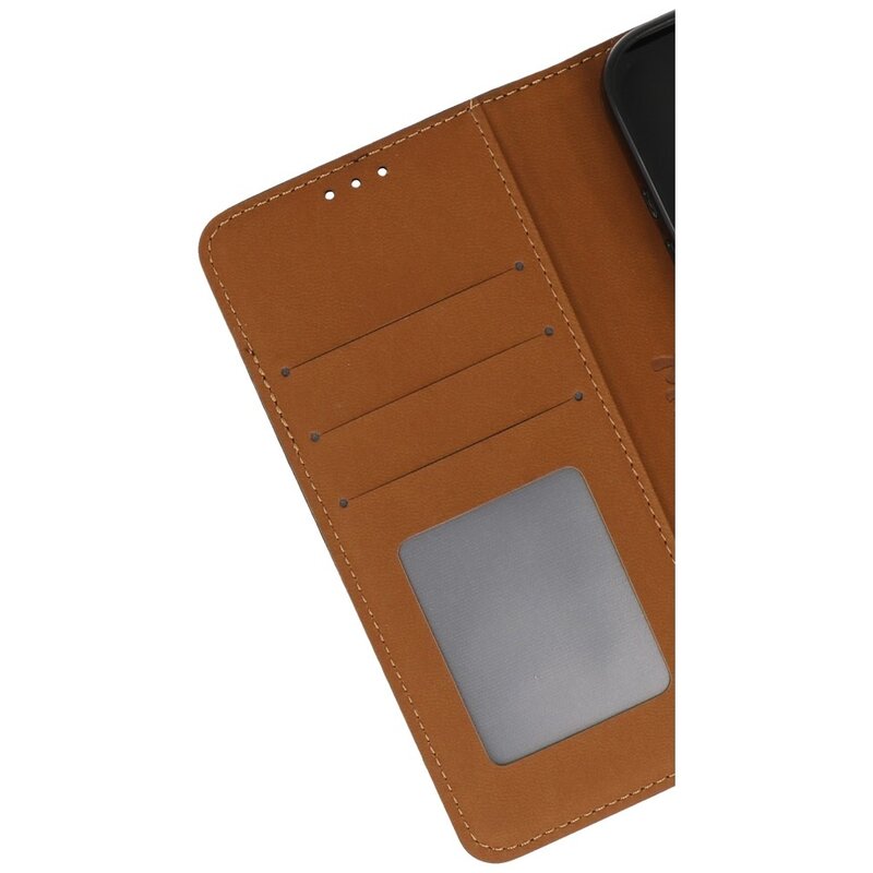 Custodia a portafoglio Bookstyle Custodia per iPhone 16 Pro Max nera
