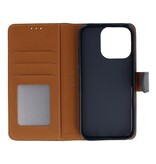 Bookstyle Wallet Cases Hoesje voor iPhone 16 Pro Max Navy