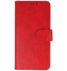 Bookstyle Wallet Cases Cover for iPhone 16 Pro Max Red