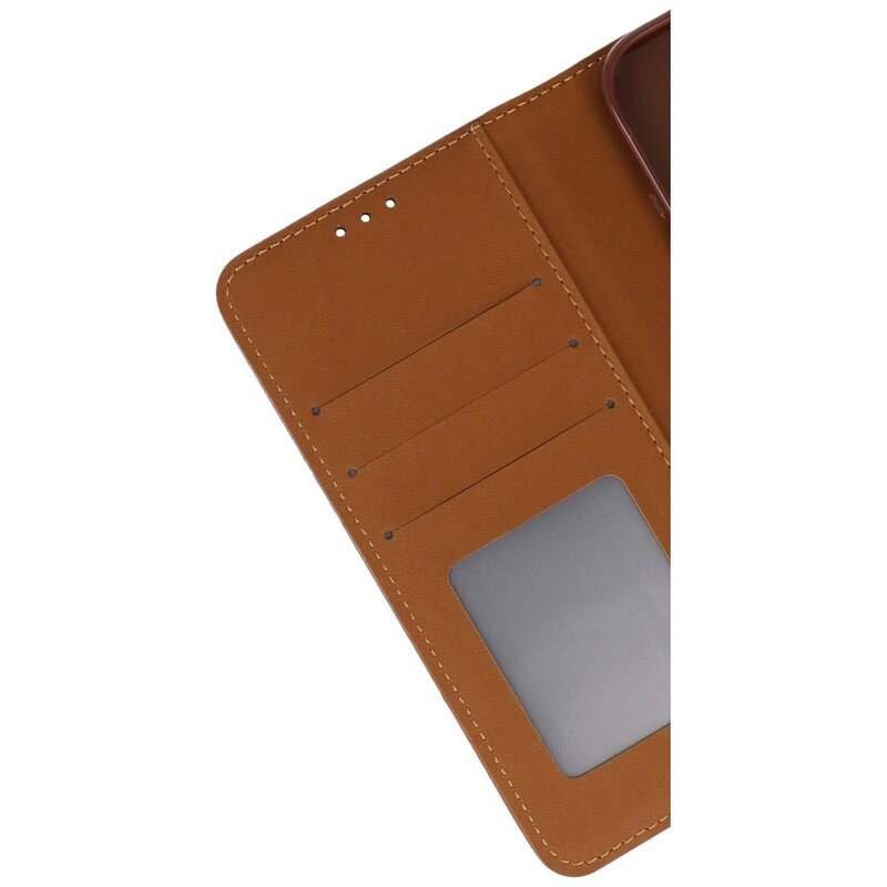 Bookstyle Wallet Cases Cover for iPhone 16 Pro Max Brown