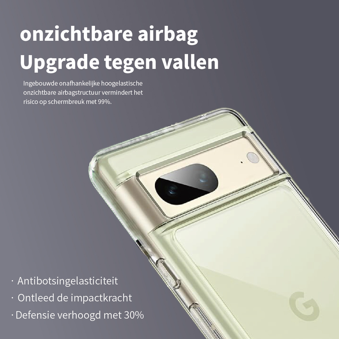 Anti-Yellowing Transparent Case for Google Pixel 9