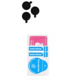 Magsafe Matte Transparente - Funda protectora de cámara con función de soporte para iPhone 16 Pro Negro