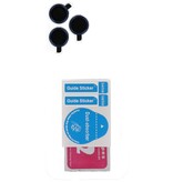 Magsafe Mat Transparant - Camera Beschermer Case met Staande Functie voor iPhone 16 Pro Blauw