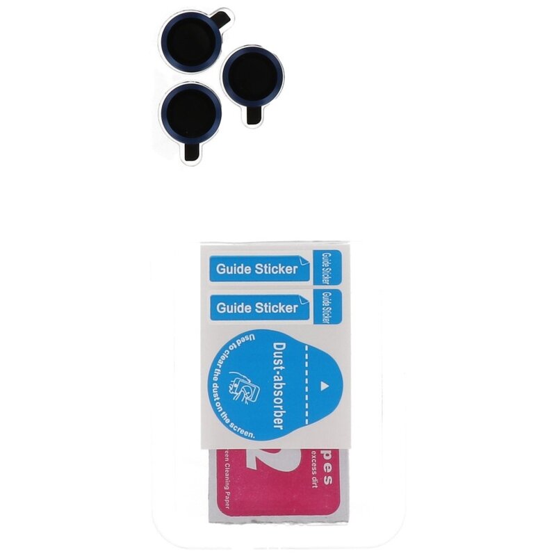 Magsafe Matte Transparente - Funda protectora de cámara con función de soporte para iPhone 16 Pro Azul