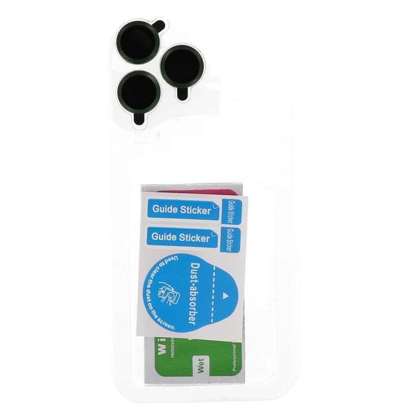 Magsafe Matt Transparent - Funda Protectora de Cámara con Función de Pie para iPhone 16 Pro Max Verde Oscuro