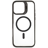 Magsafe Trasparente - Custodia protettiva per fotocamera con funzione di supporto per iPhone 16 Pro Max Grigia