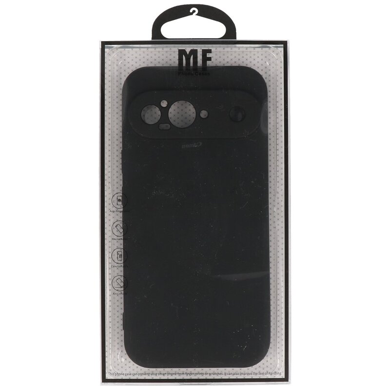 Coque en TPU couleur tendance pour Google Pixel 9, noir