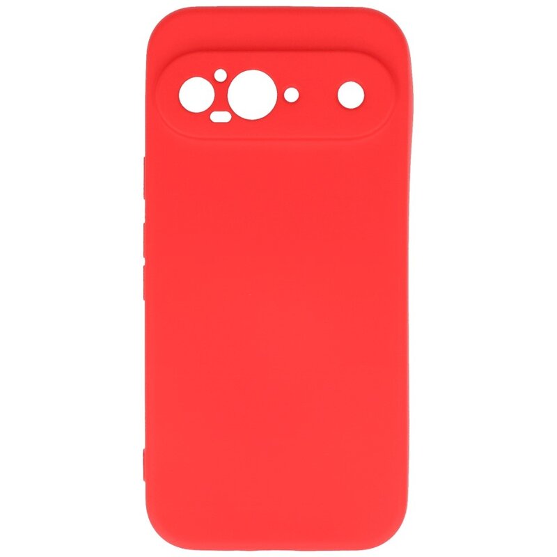Custodia in TPU colorata alla moda per Google Pixel 9 rossa
