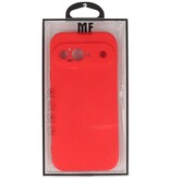 Coque en TPU couleur tendance pour Google Pixel 9 rouge