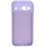 Funda de TPU de color de moda para Google Pixel 9 Púrpura