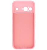 Funda de TPU de color de moda para Google Pixel 9 Rosa