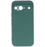 Fashion Color TPU-Hülle für Google Pixel 9 Dunkelgrün