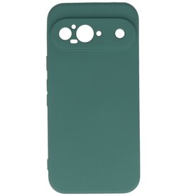 Custodia in TPU colorata alla moda per Google Pixel 9 verde scuro
