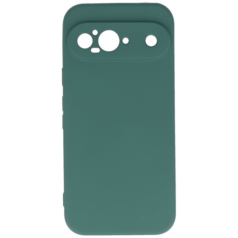 Funda TPU Color Moda para Google Pixel 9 Verde Oscuro