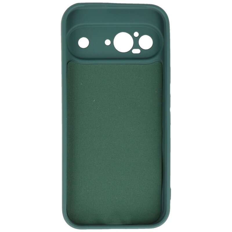 Custodia in TPU colorata alla moda per Google Pixel 9 verde scuro