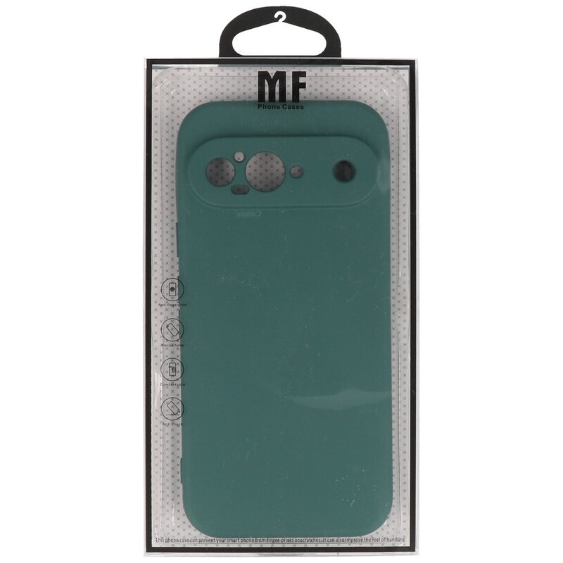 Custodia in TPU colorata alla moda per Google Pixel 9 verde scuro