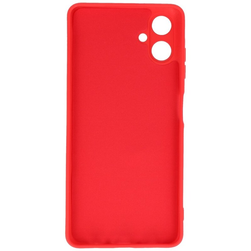 Fashion Color TPU Case Samsung Galaxy A06 Red