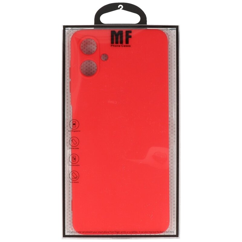Fashion Color TPU Case Samsung Galaxy A06 Red