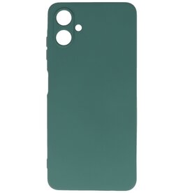 Custodia in TPU colore moda per Samsung Galaxy A06 verde scuro