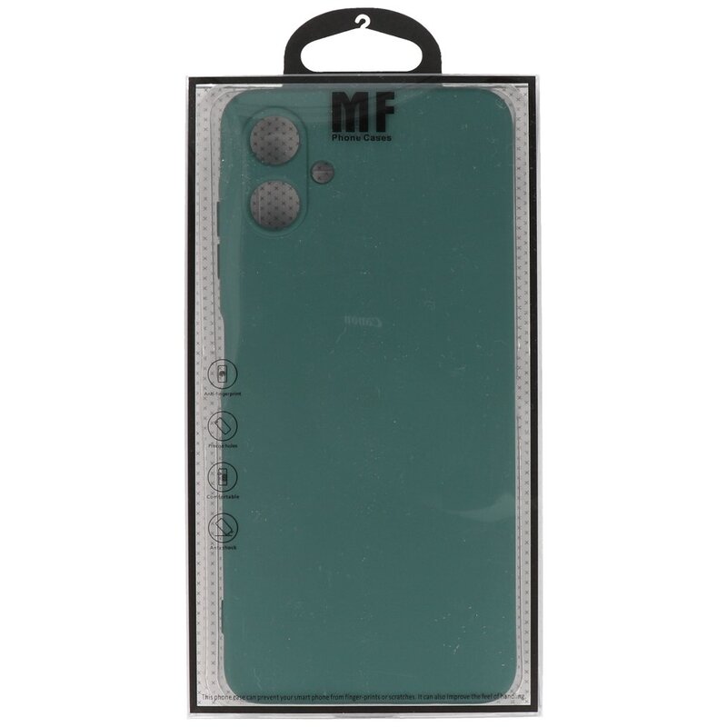Custodia in TPU colore moda per Samsung Galaxy A06 verde scuro