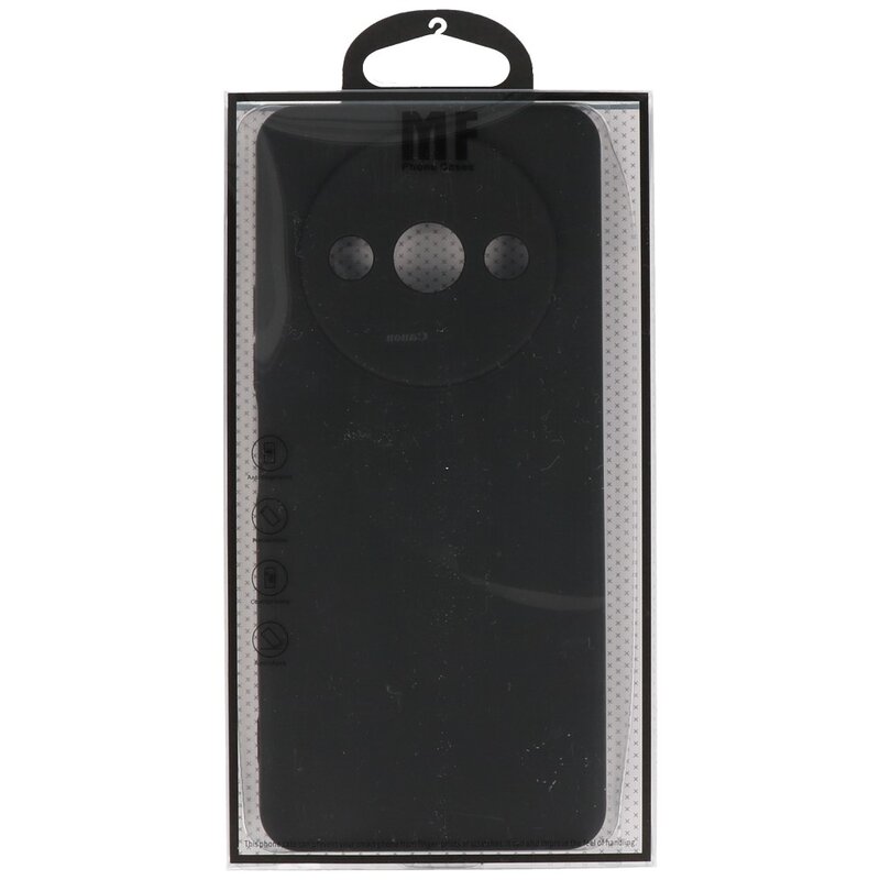 Fashion Color TPU Hoesje Xiaomi Redmi A3 Zwart