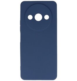 Fashion Color TPU Hoesje Xiaomi Redmi A3 Navy