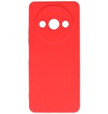 Coque TPU couleur tendance Xiaomi Redmi A3 rouge