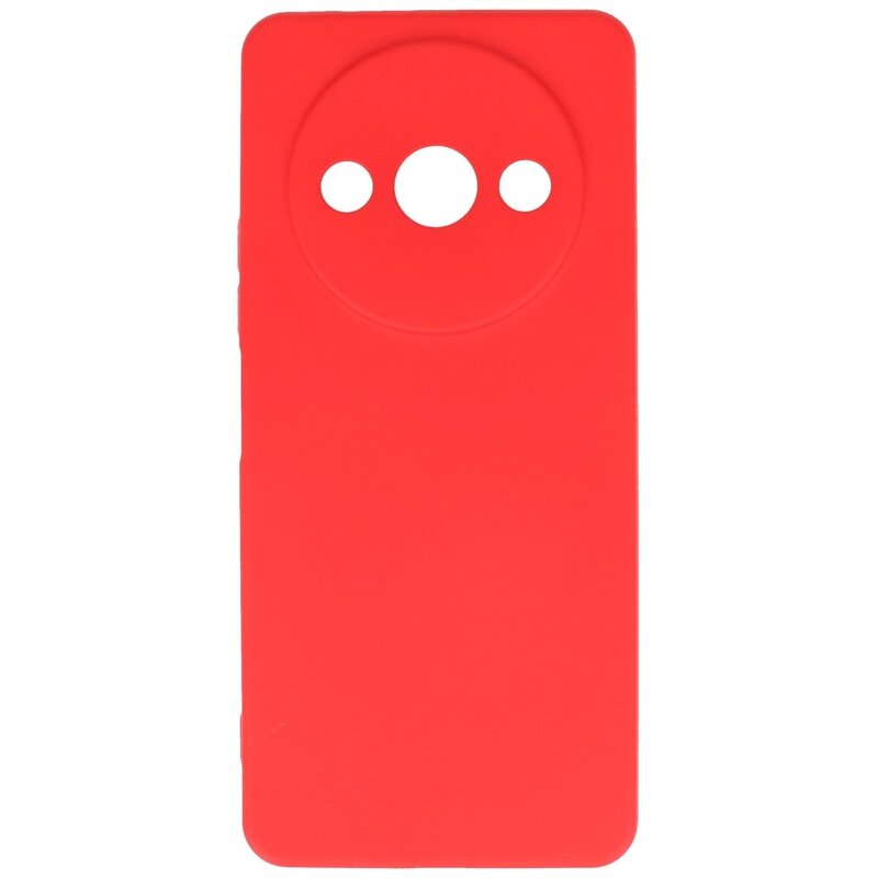 Funda Fashion Color TPU Xiaomi Redmi A3 Rojo