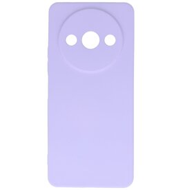 Fashion Color TPU Hoesje Xiaomi Redmi A3 Paars
